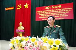 Đảng ủy Sư đoàn 346: Sơ kết 3 năm thực hiện Kết luận 01 của Bộ Chính trị, 2 năm thực hiện Nghị quyết 847 của Quân ủy Trung ương